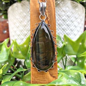 .925 Hawk’s Eye Necklace🕊